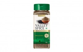 Valley Spice Black Pepper Powder   Plastic Bottle  100 grams